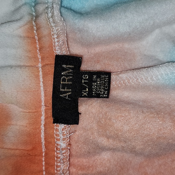 AFRM Tie Dye Jogging Pants, Long Length, EUC, Size XL - Picture 2 of 4